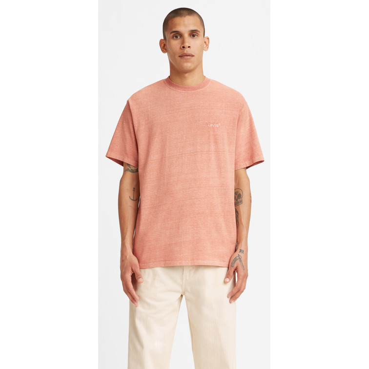 t-shirt homme  levis red tab vintage tee natural dy