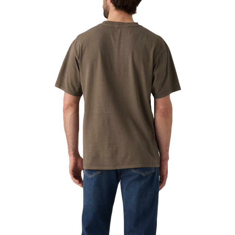 t-shirt homme  levi's red tab vintage tee garment dy