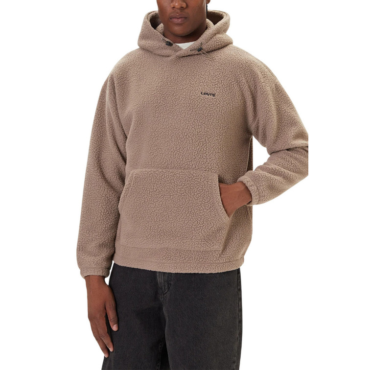 sweat-shirt homme  levi's cozy up hoodie fungi