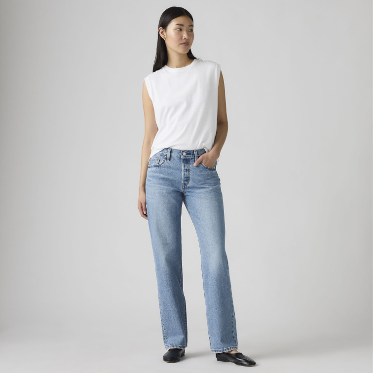 jeans femme  levi's 501 90s