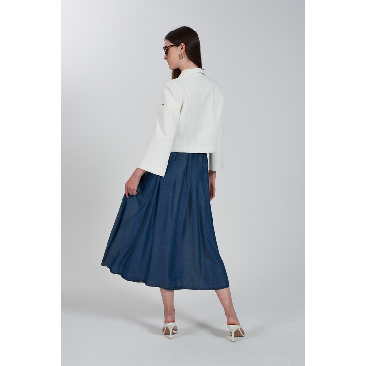 robe femme  yes zee abito donna chemisier con cint