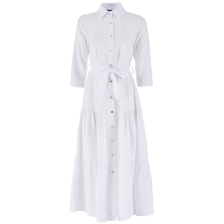 robe femme  yes zee abito donna chemisier con cint