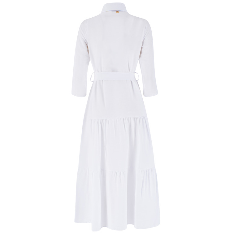 robe femme  yes zee abito donna chemisier con cint