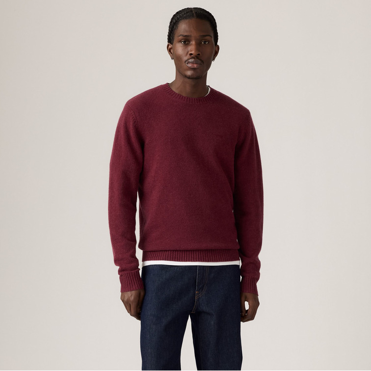 maillot homme  levi's original hm sweater tawny port