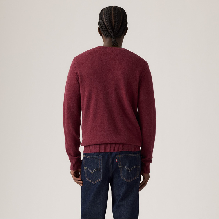 maillot homme  levi's original hm sweater tawny port