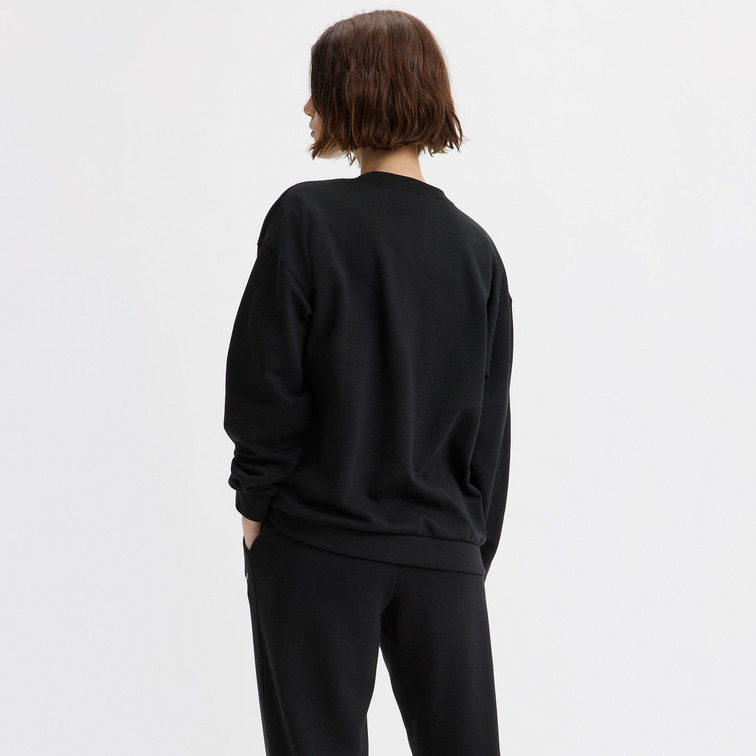 sweat-shirt femme  levi's everyday sweatshirt anthracite
