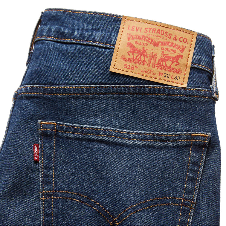 jeans homme  levis 515 slim taper slept in