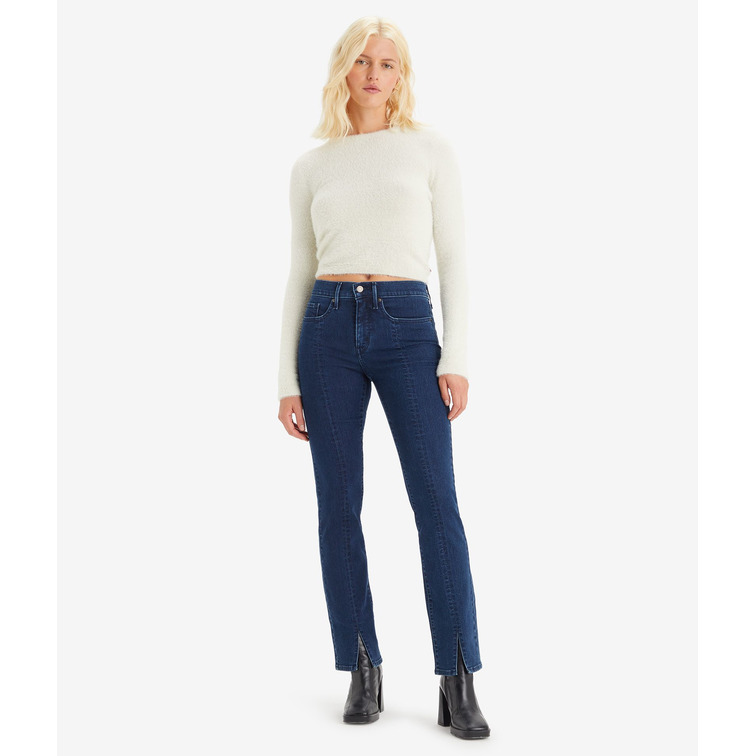 jeans femme  levis 314 shp seamed straight more i