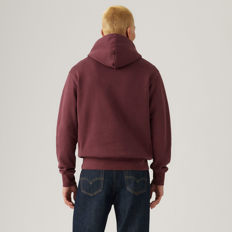 sweat-shirt homme  levi's the authentic hoodie garment d