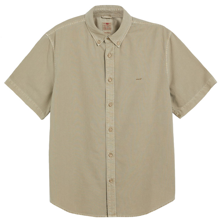chemise homme  levi's ss authentic button down neutr