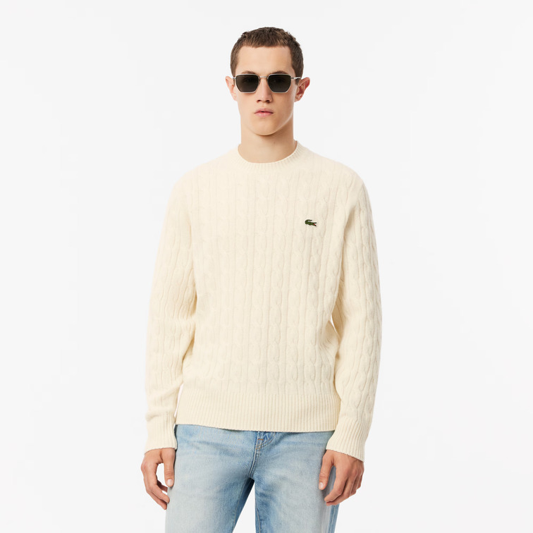 maillot homme  lacoste tricot