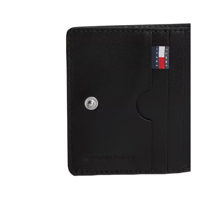  tommy hilfiger tjm heritage leather cc & coin