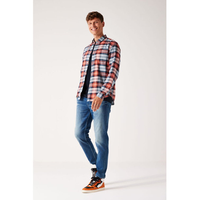 chemise homme  garcia b31280_men`s shirt ls