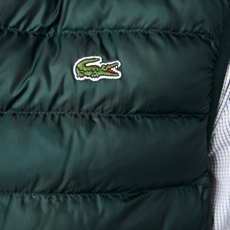 gilet matelassé hydrofuge homme lacoste
