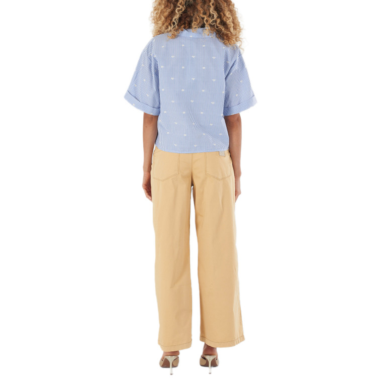 chemise femme  yes zee camicia donna crop, m/c