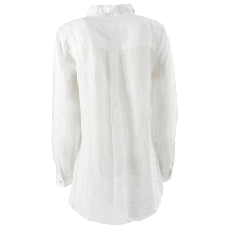 chemise femme  yes zee camicia donna misto lino
