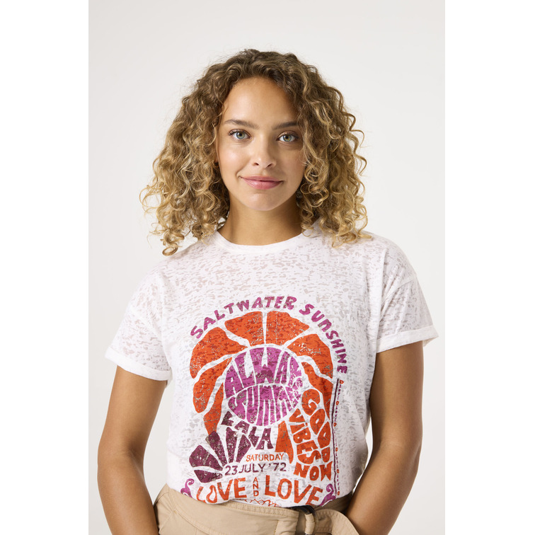 t-shirt femme  garcia jeans c50201_ladies t-shirt ss