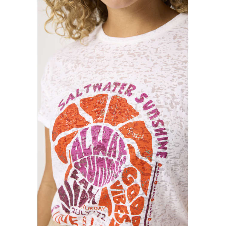 t-shirt femme  garcia jeans c50201_ladies t-shirt ss