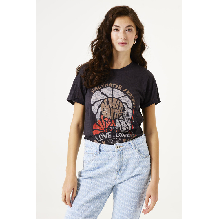 t-shirt femme  garcia jeans c50201_ladies t-shirt ss