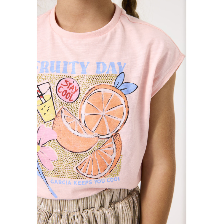 t-shirt fille  garcia jeans c54602_girls t-shirt ss