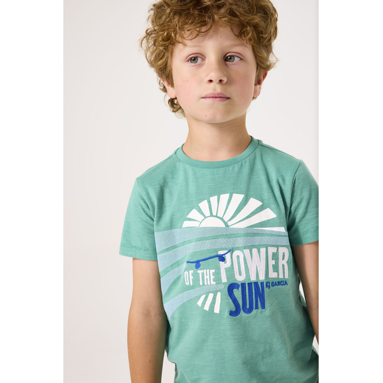 t-shirt garçon  garcia jeans c55605_boys t-shirt ss