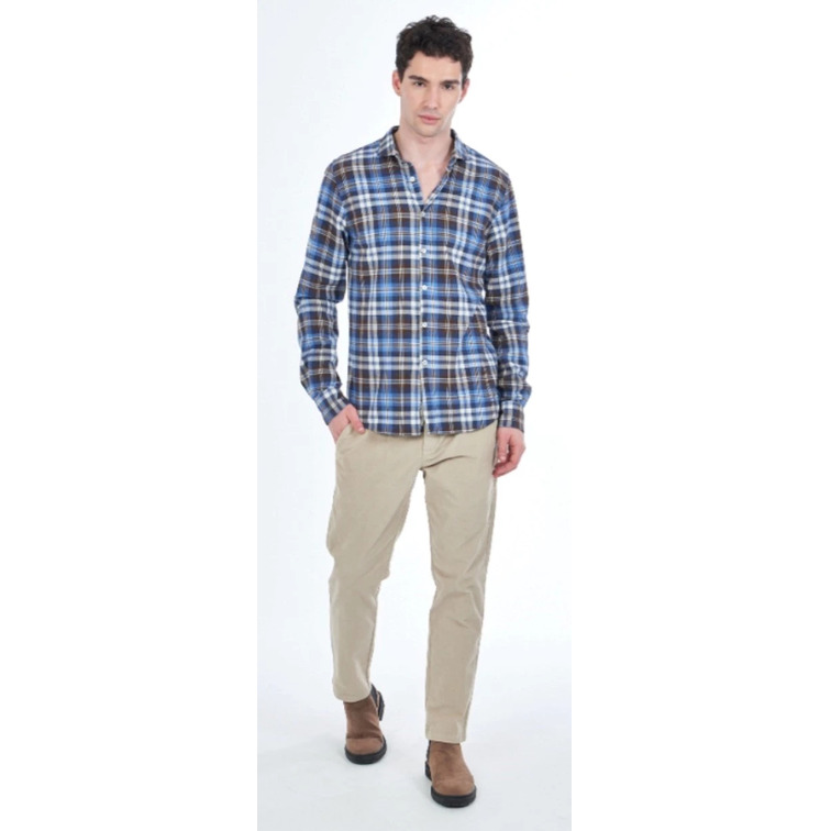 chemise homme  yeszee camicia uomo collo francese, m