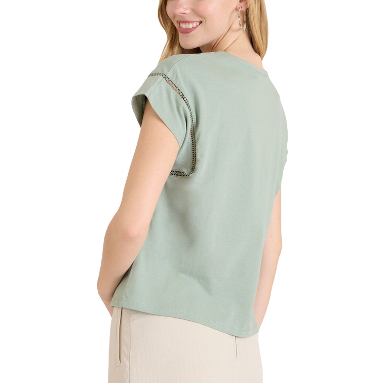 t-shirt femme  nafnaf paris t-shirt