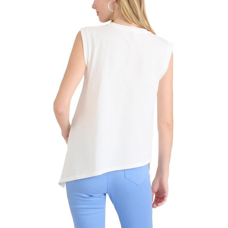 t-shirt femme  nafnaf paris t-shirt