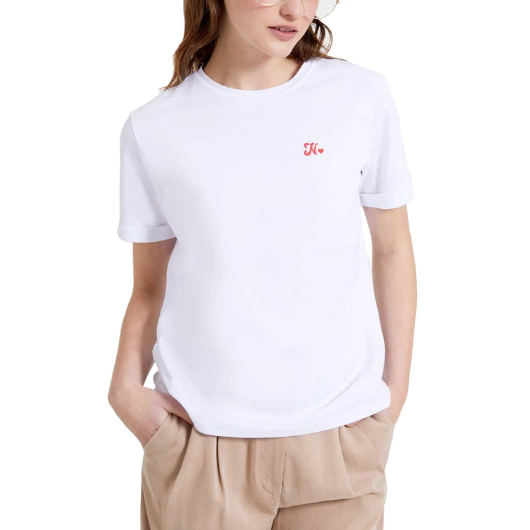 t-shirt femme  nafnaf paris t-shirt