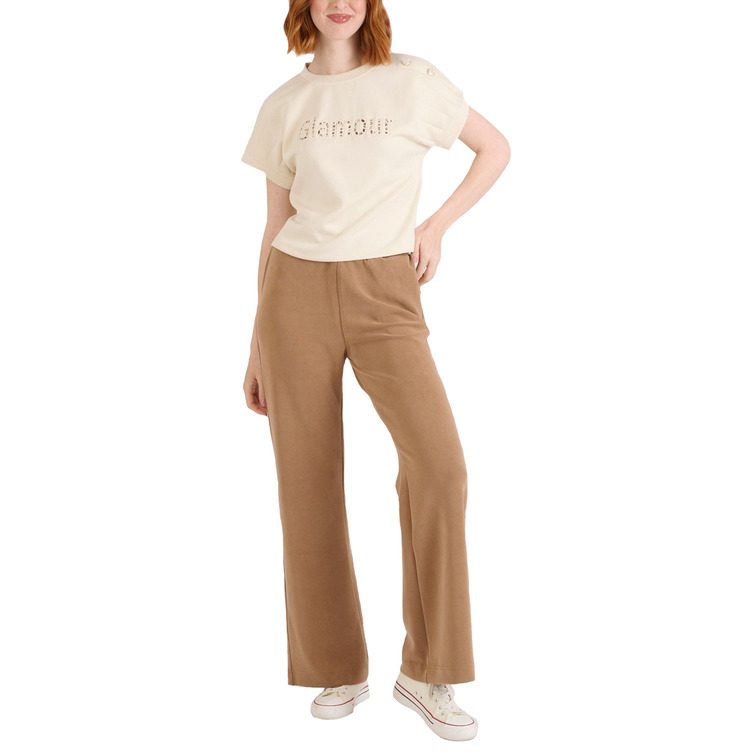 t-shirt femme  nafnaf paris t-shirt