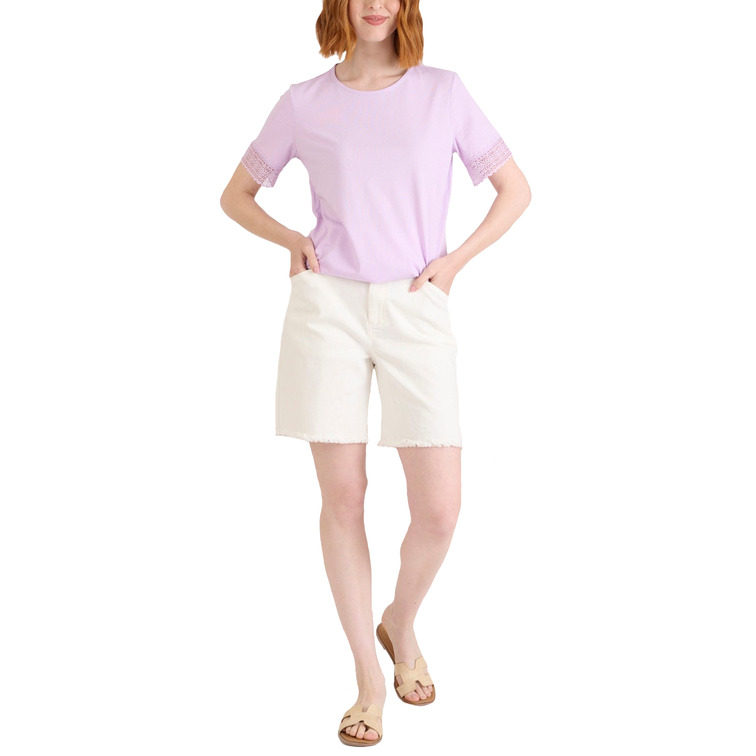 t-shirt femme  nafnaf paris t-shirt