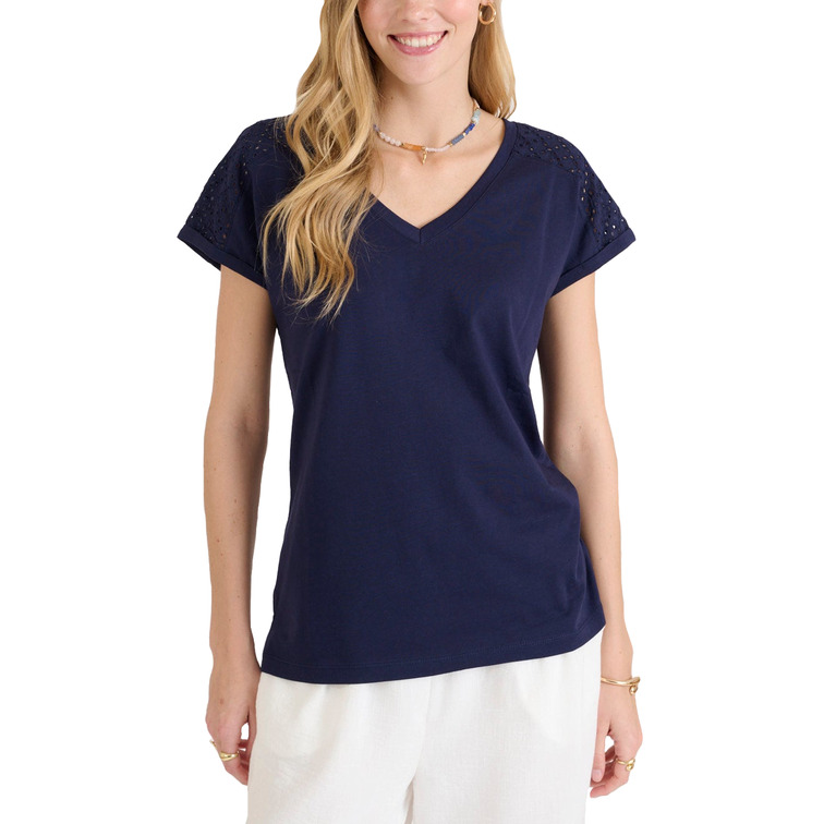 t-shirt femme  nafnaf paris t-shirt
