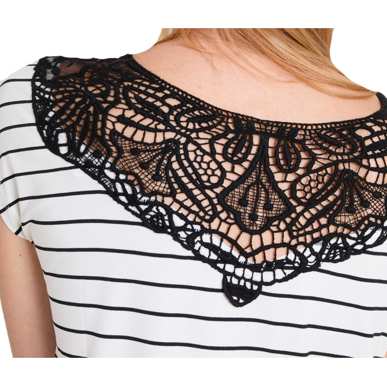 t-shirt femme  nafnaf paris t-shirt