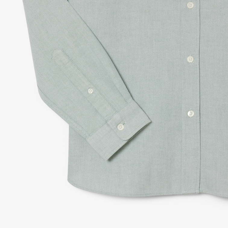 chemise homme  lacoste chemise casual manches longues