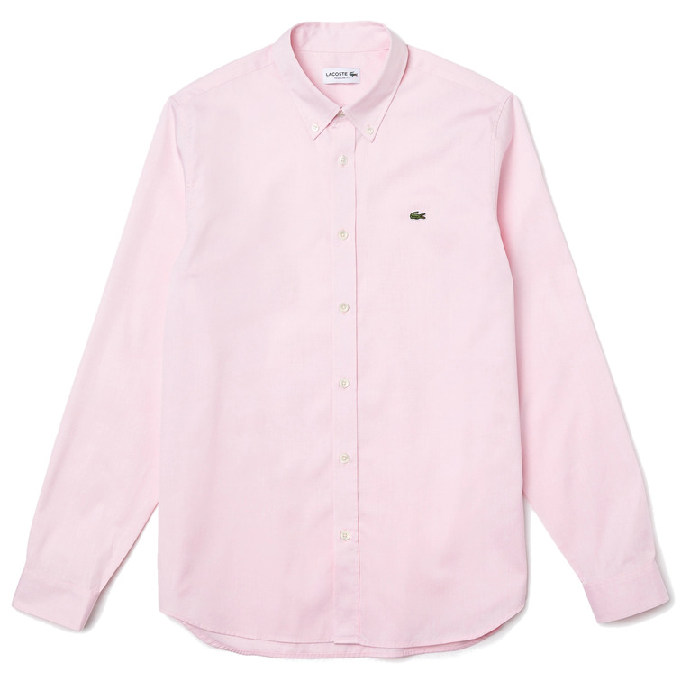 chemise homme  lacoste chemise casual manches longues