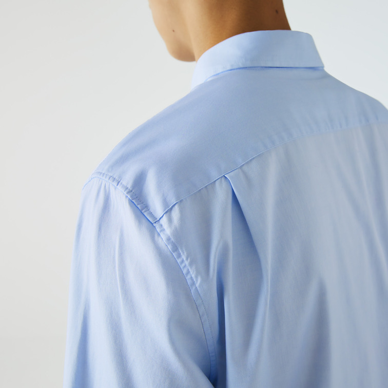 chemise homme  lacoste chemise casual manches longues