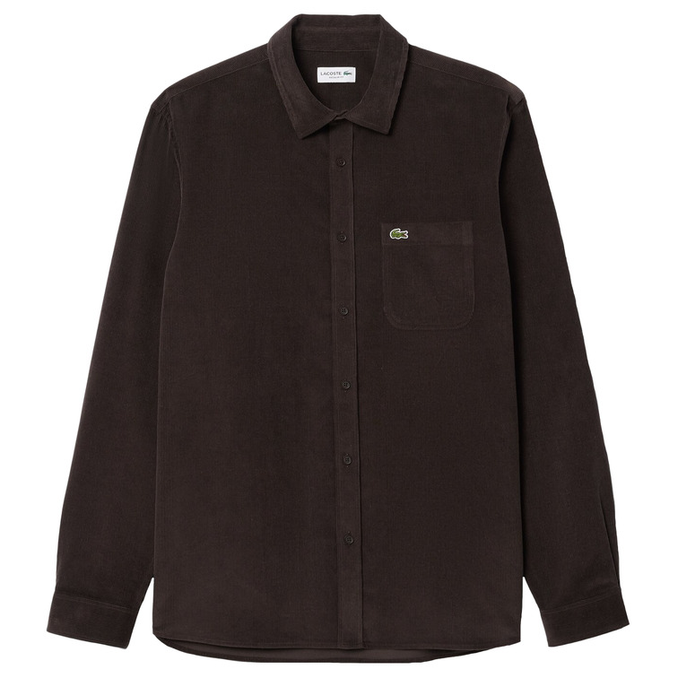 chemise homme  lacoste chemise casual manches longues