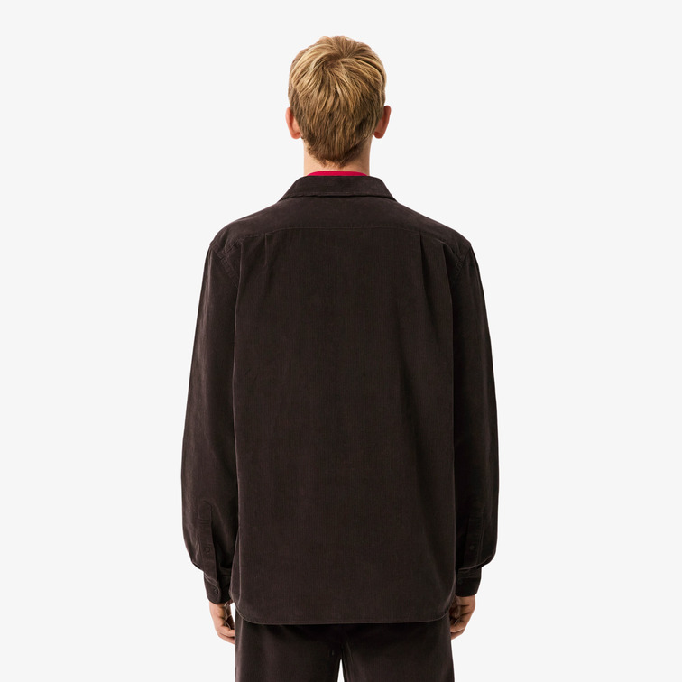 chemise homme  lacoste chemise casual manches longues