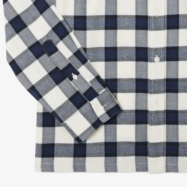 chemise homme  lacoste chemise casual manches longues