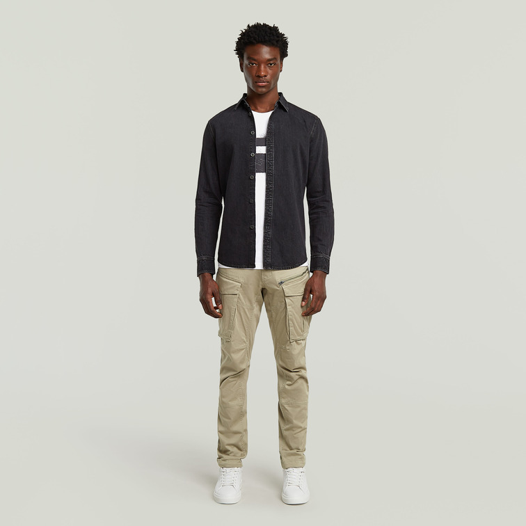 jeans homme  g-star rovic zip 3d regular tapered