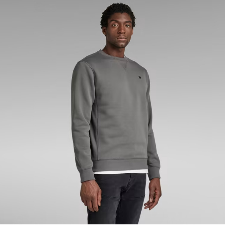 sweat-shirt homme  g-star premium core r sw l\s