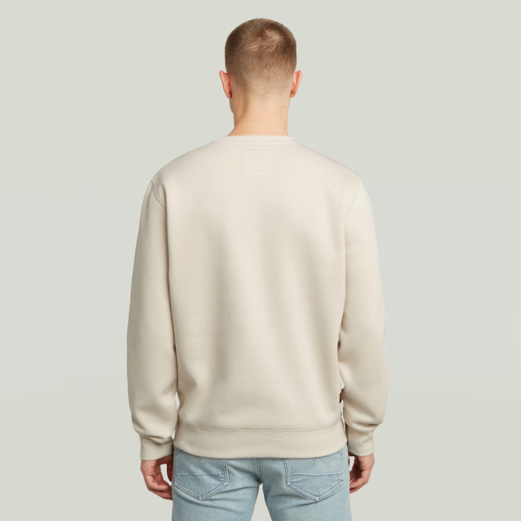 sweat-shirt homme  g-star premium core r sw l\s