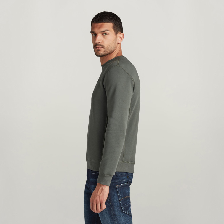 sweat-shirt homme  g-star premium core r sw l\s