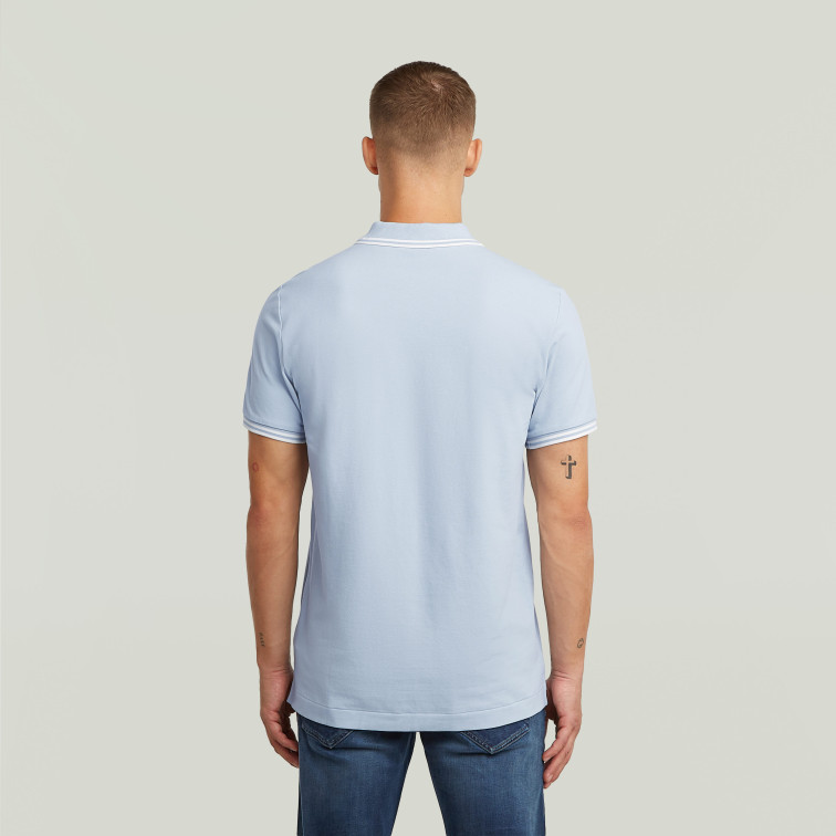 pôle homme  g-star dunda slim stripe pôle s\s