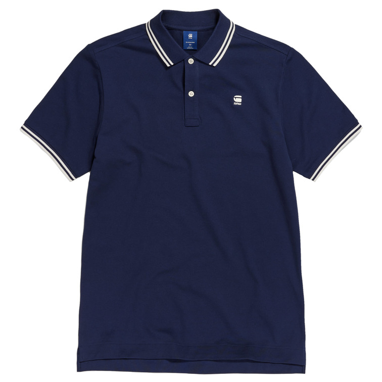 pôle homme  g-star dunda slim stripe pôle s\s