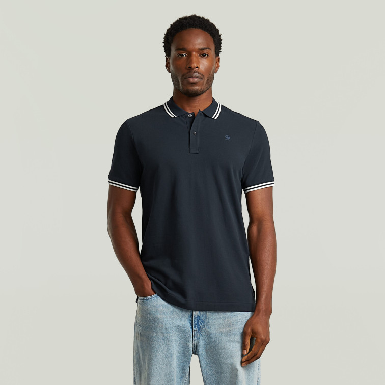 pôle homme  g-star dunda slim stripe pôle s\s