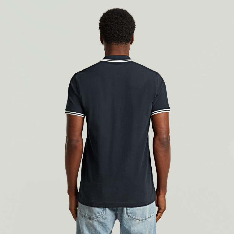 pôle homme  g-star dunda slim stripe pôle s\s