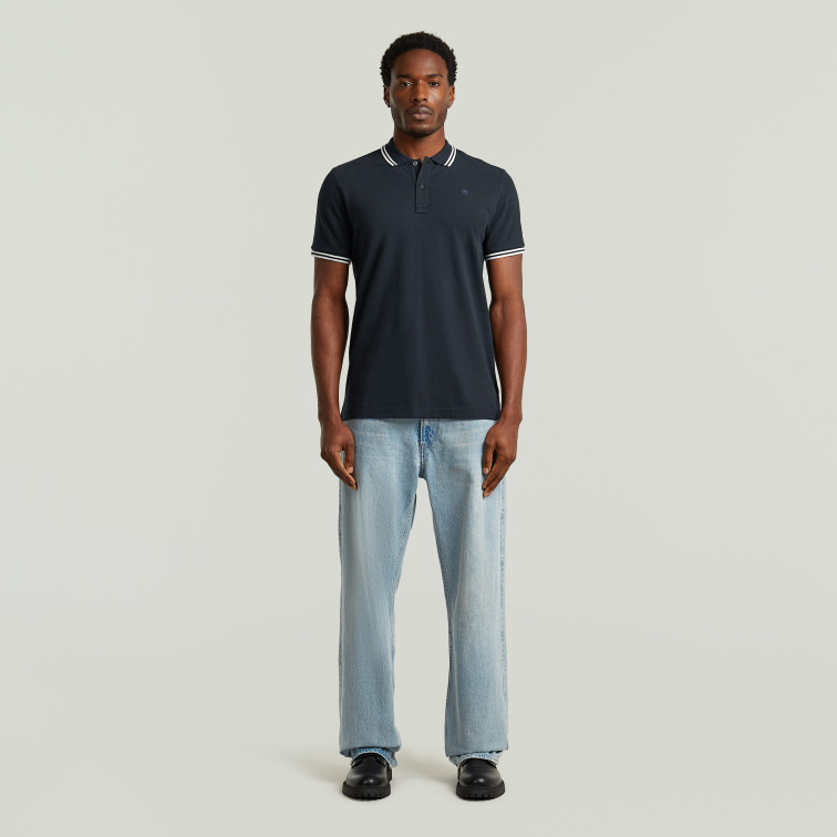 pôle homme  g-star dunda slim stripe pôle s\s