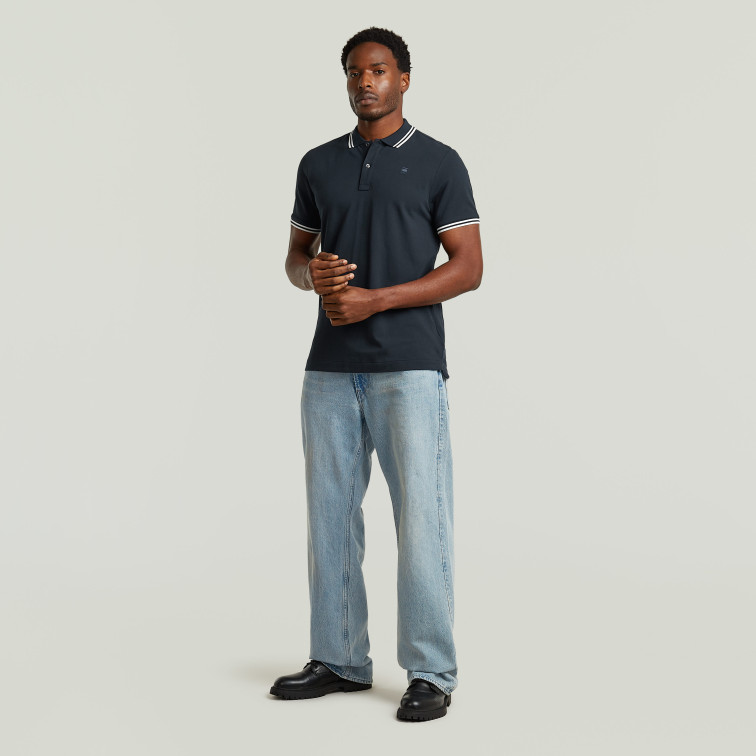 pôle homme  g-star dunda slim stripe pôle s\s