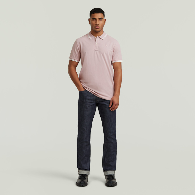 pôle homme  g-star dunda slim stripe pôle s\s